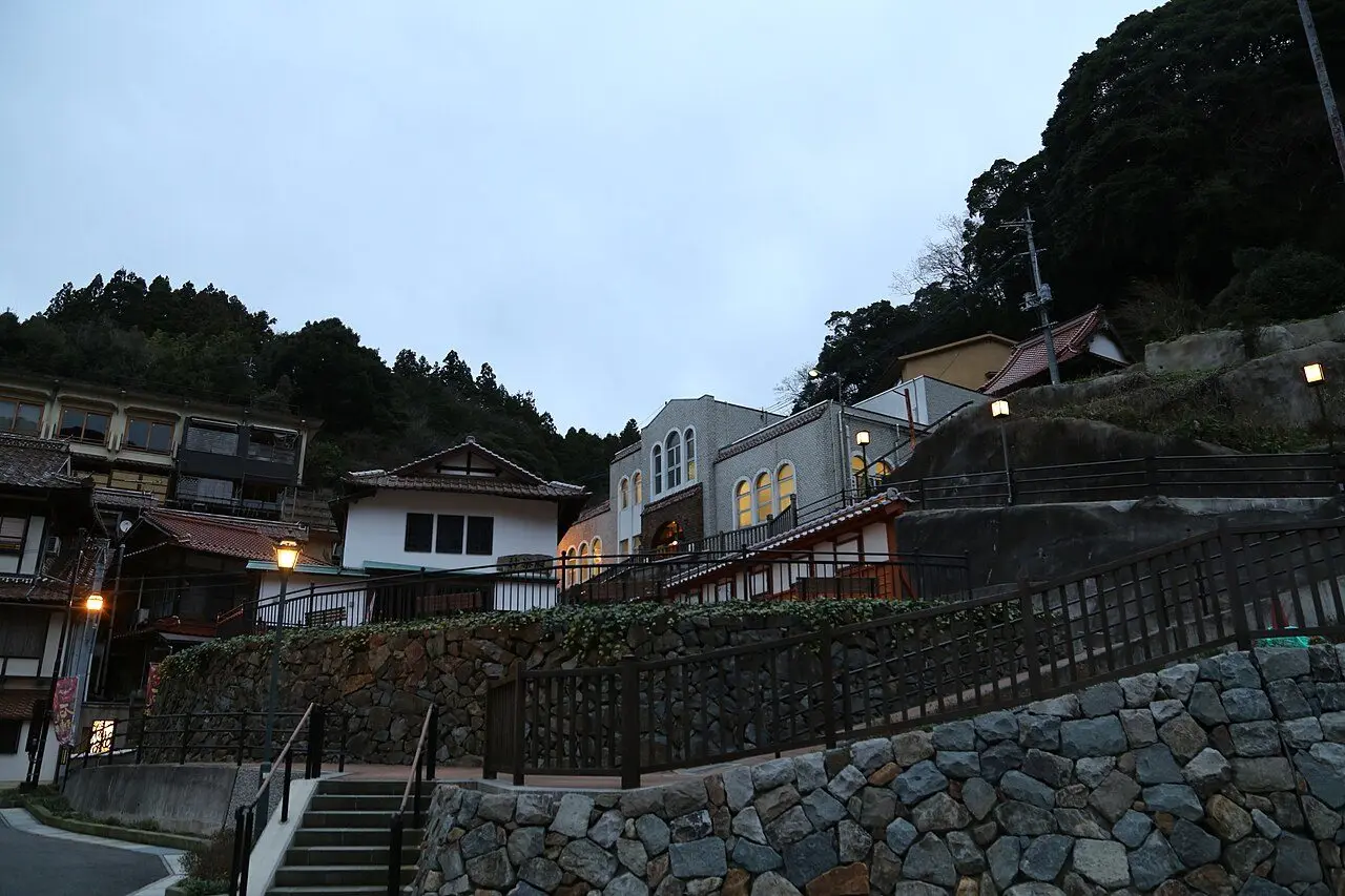 有福温泉 御前湯の外観