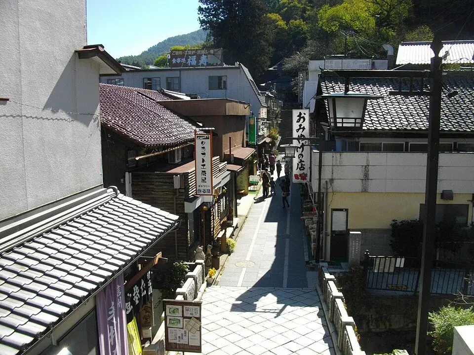 別所温泉の街並み（施設周辺の景観）
