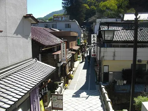 別所温泉の街並み（施設周辺の景観）