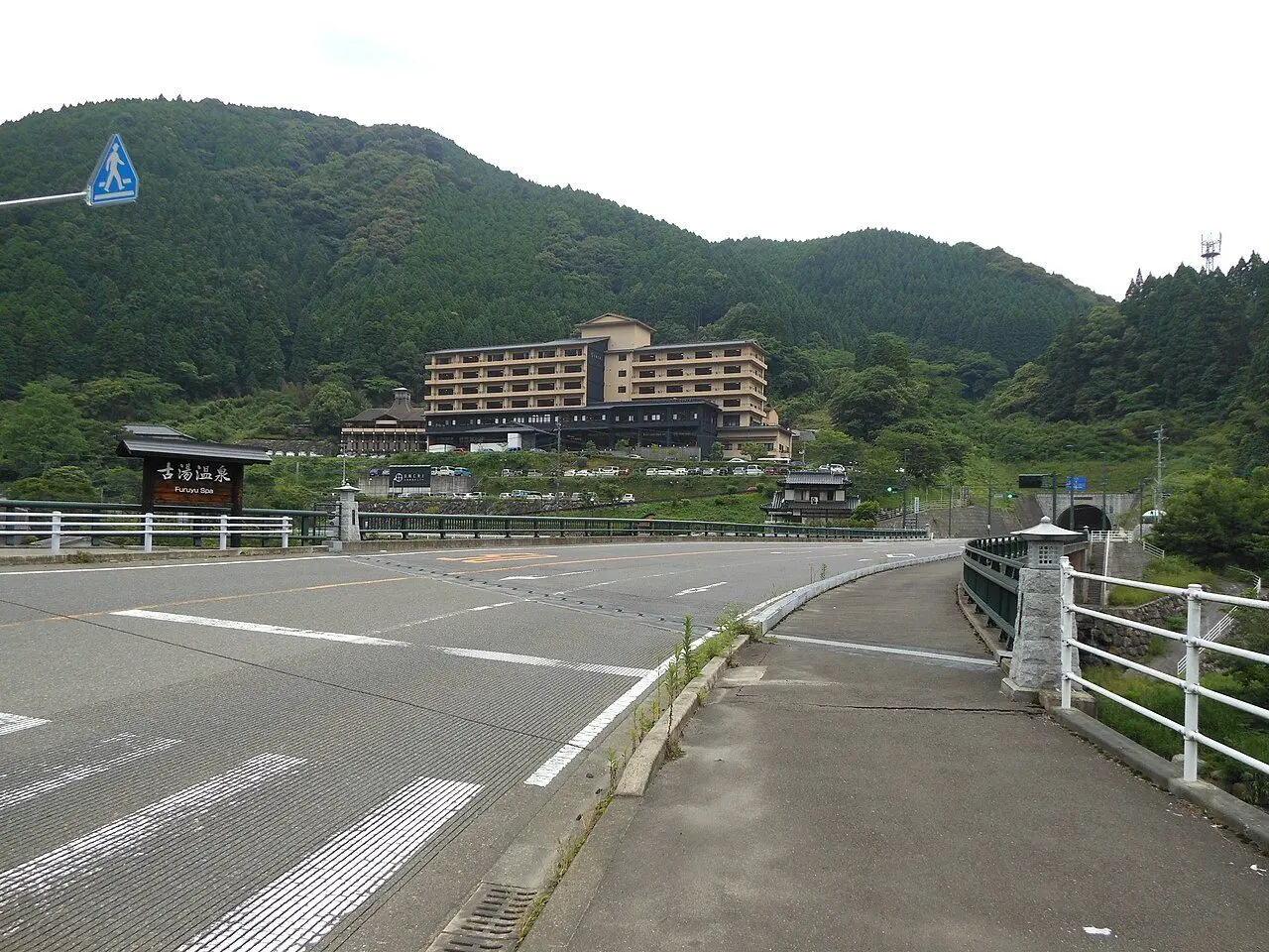 古湯温泉の街並み（施設周辺の景観）
