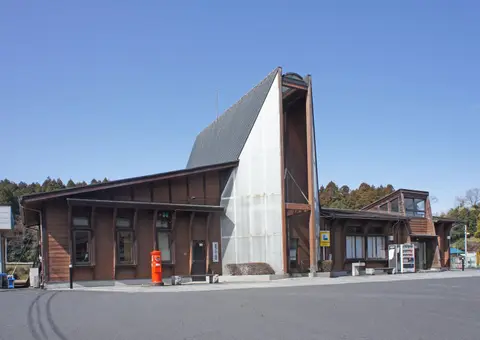 JR水郡線 山方宿駅（三太の湯の最寄り駅、施設とは別）