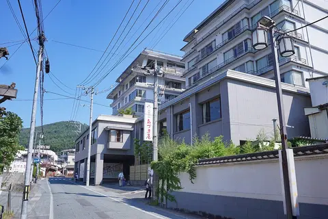 かみのやま温泉 新湯地区の風景（施設周辺の景観）