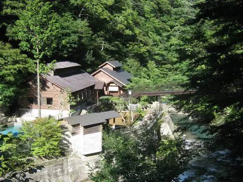甲子温泉の風景（施設周辺の景観）