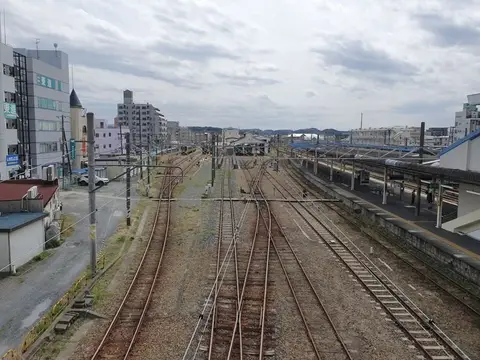 JR内房線 木更津駅（龍宮城スパホテル三日月の最寄り駅の一つ）