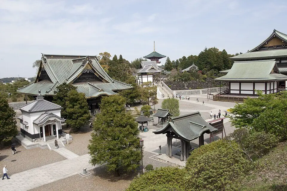 成田山新勝寺（大和の湯とは別地点、成田市を代表する名所）