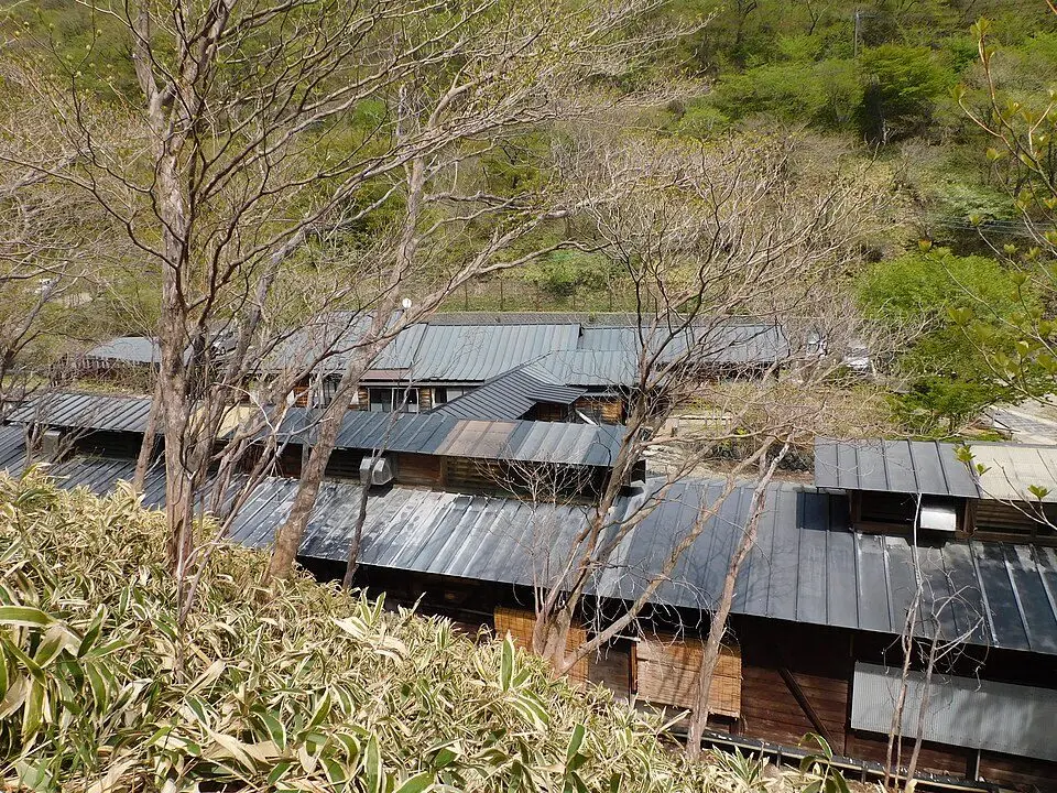 那須湯本温泉 鹿の湯の外観