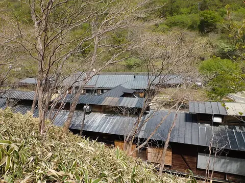 那須湯本温泉 鹿の湯の外観