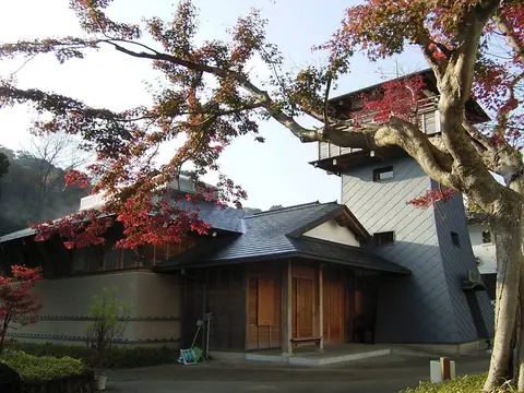 修善寺温泉 筥湯の外観