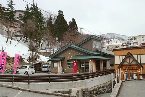 蔵王温泉の風景